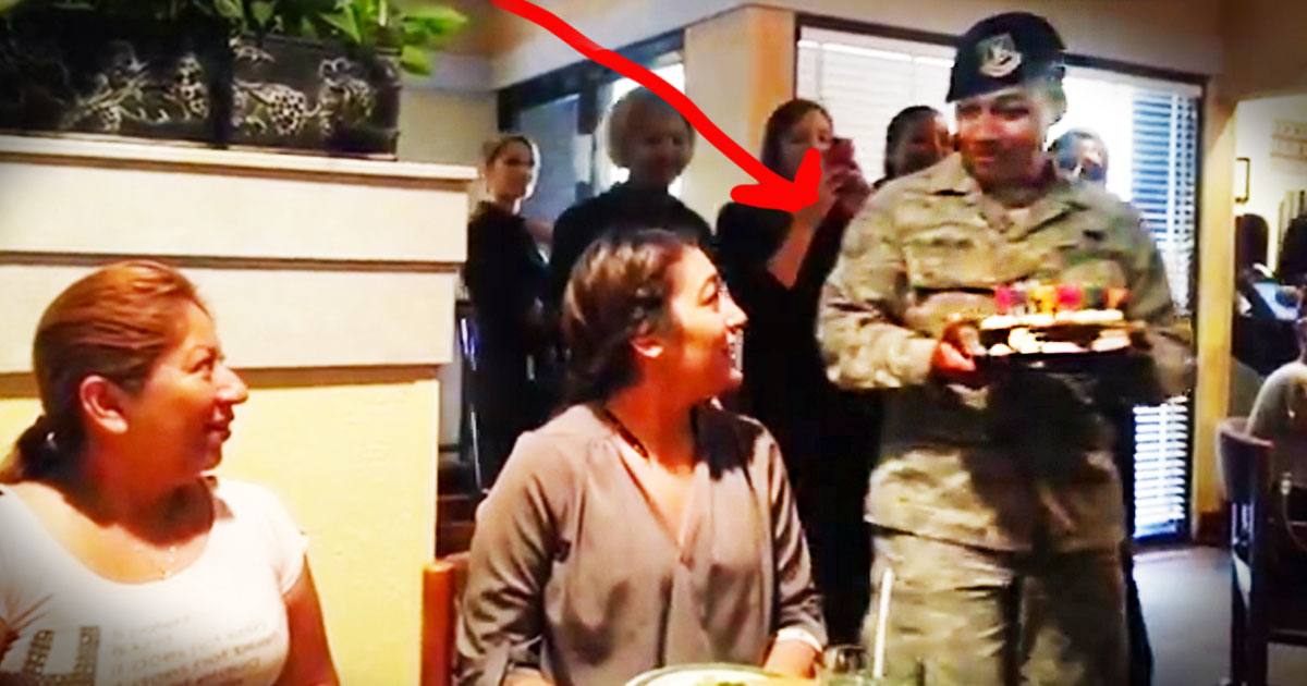 This Girl Just Got The Most AMAZING Birthday Surprise. Hint It's Not The Cake! 