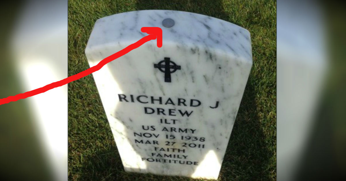 The TRUTH Behind Coins Left Behind On A Soldier’s Grave