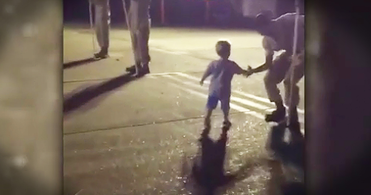 2-Year-Old Honors Heroes In The Cutest Way
